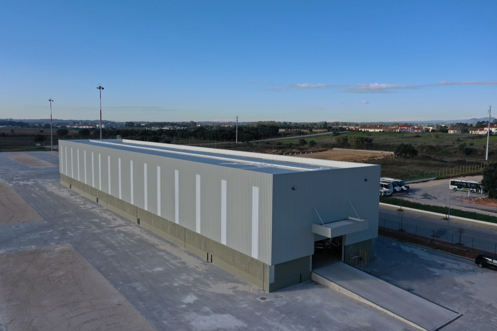 Nave industrial construída pela C2R